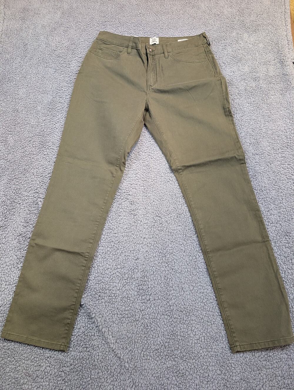 Flint and Tinder Khaki's Men's Size 33x32 Olive Athletic Tapered Fit (1254)